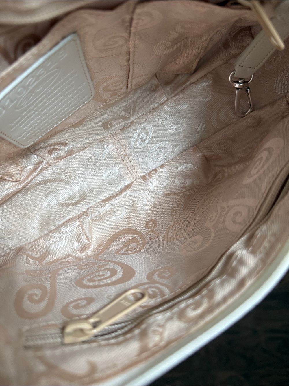 Brighton Vintage Woven Leather Shoulder Bag with Tassel - Picture 5 of 9